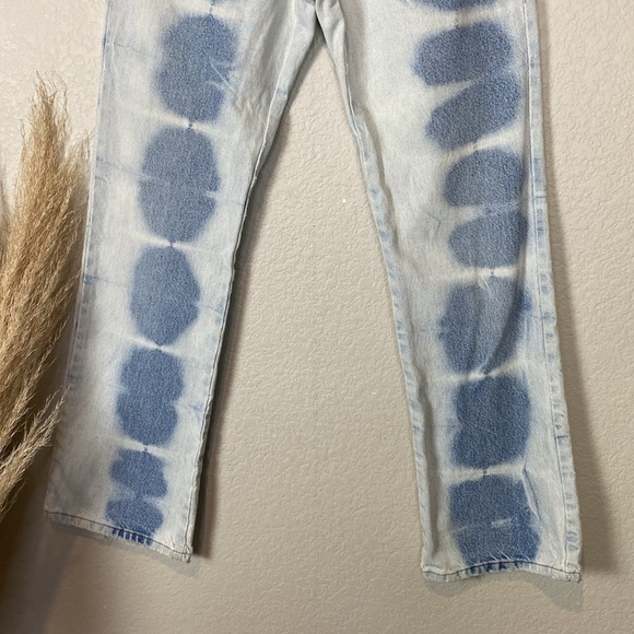 Vintage moda intl bleach dye bootcut jeans - Picture 4 of 5